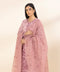 3 Piece - Embroidered Cotton Jacquard Suit